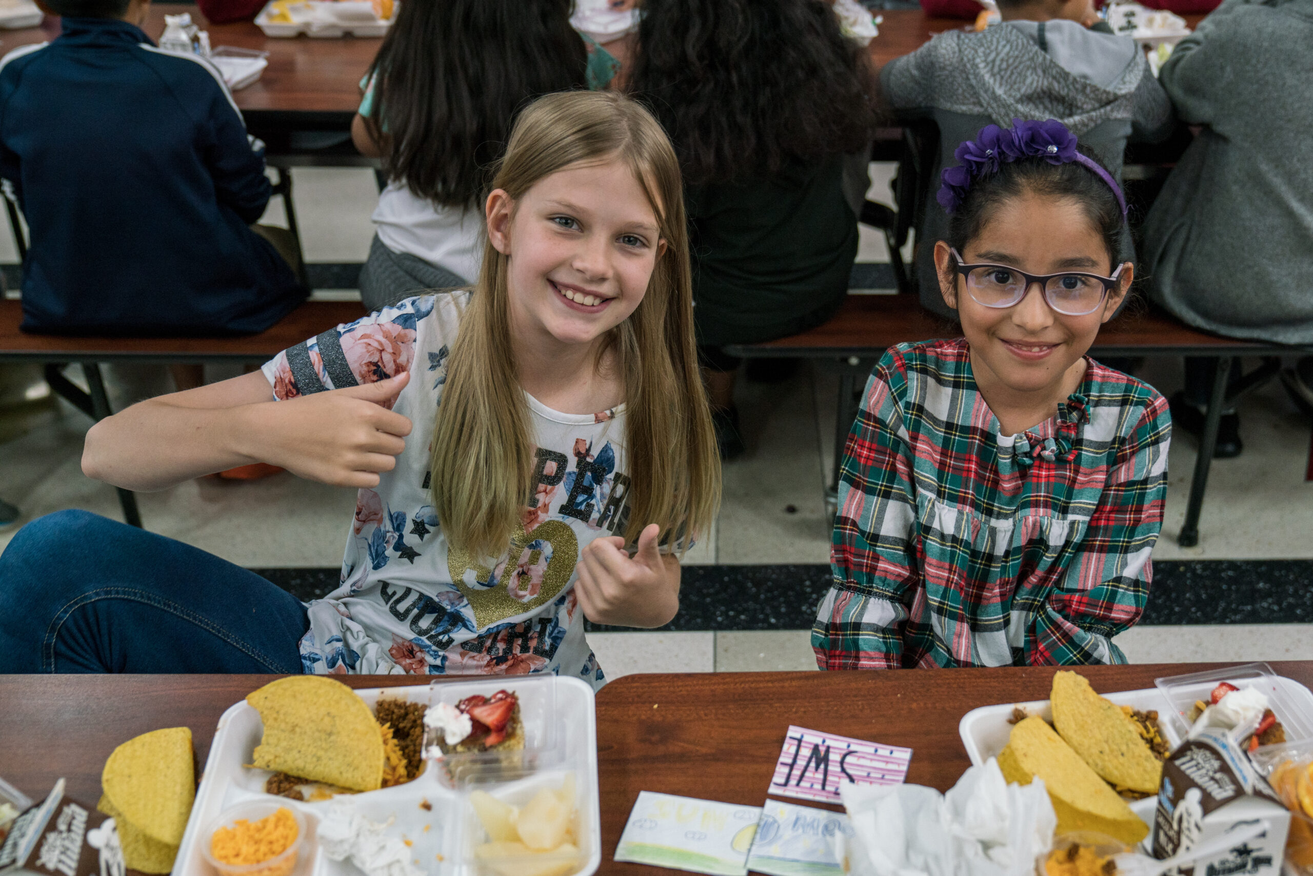 kids at food corps day