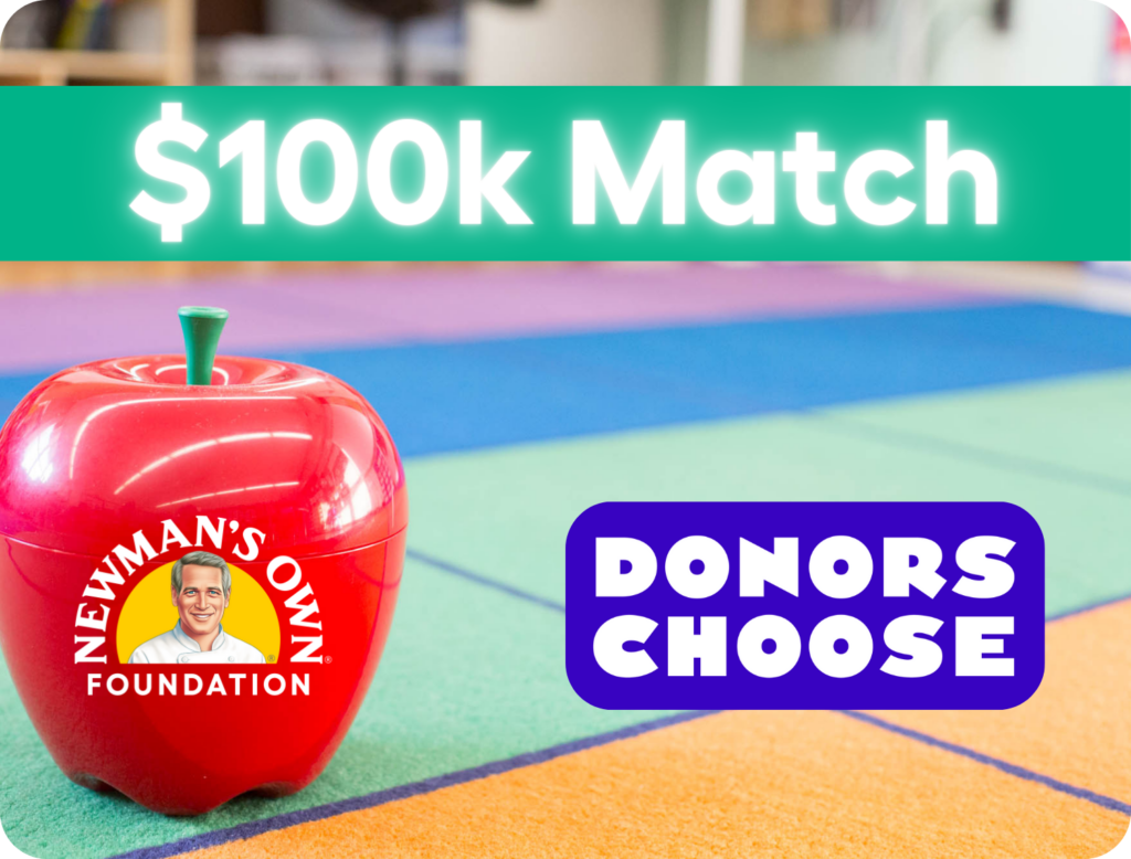DonorsChoose 100k Match