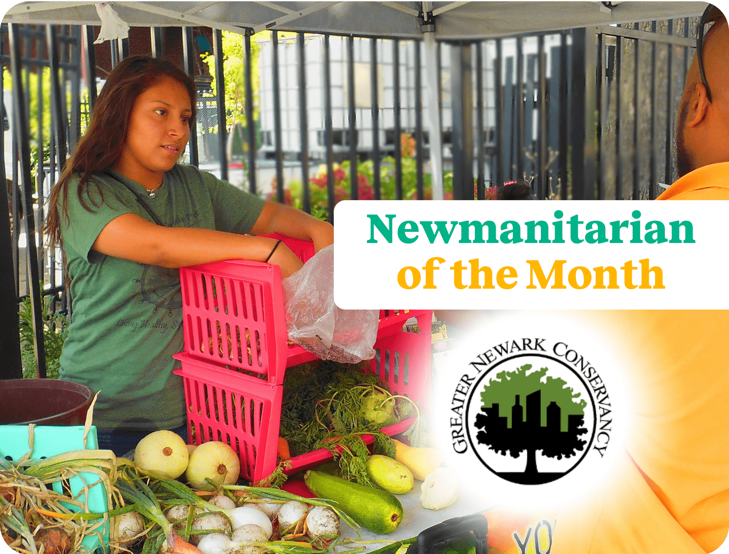 Greater Newark Conservancy - farmers market in action