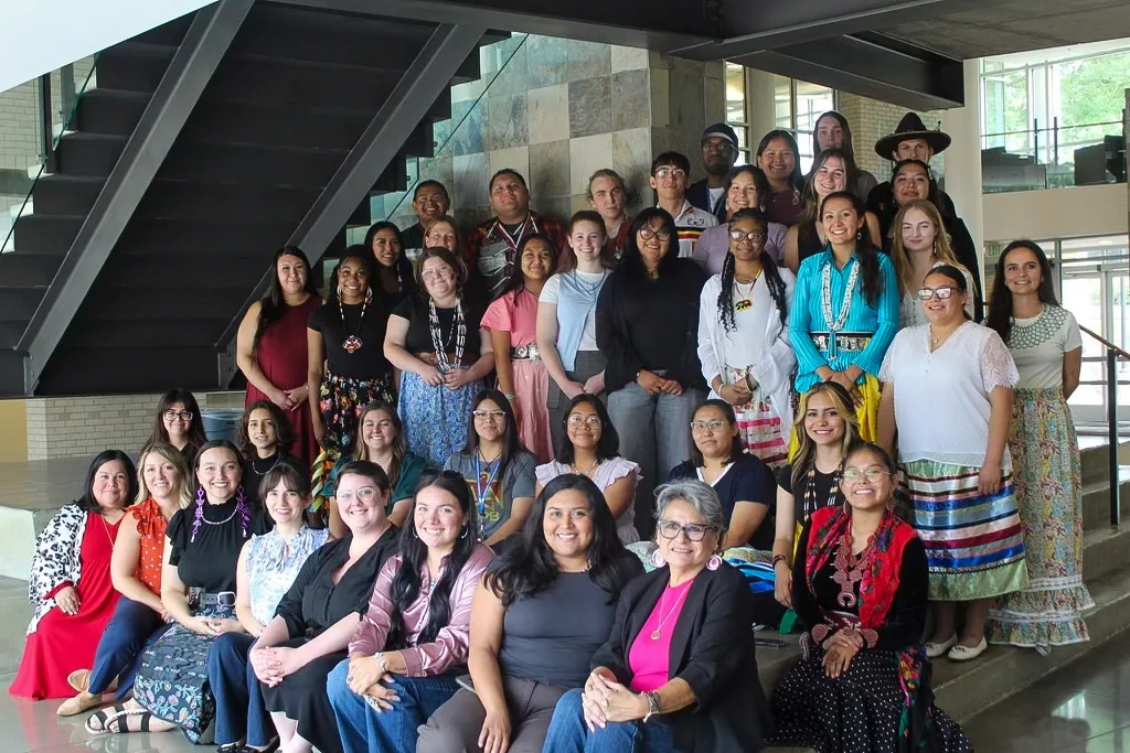 Group of young people at the Native Youth in Food and Agriculture Summit