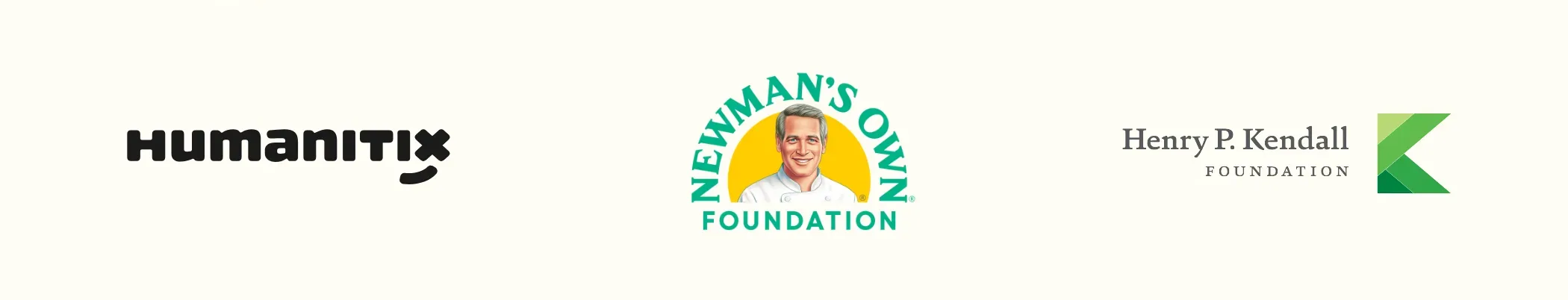 Powered by Newman's Own Foundation, Humanitix, and The Henry P. Kendall Foundation