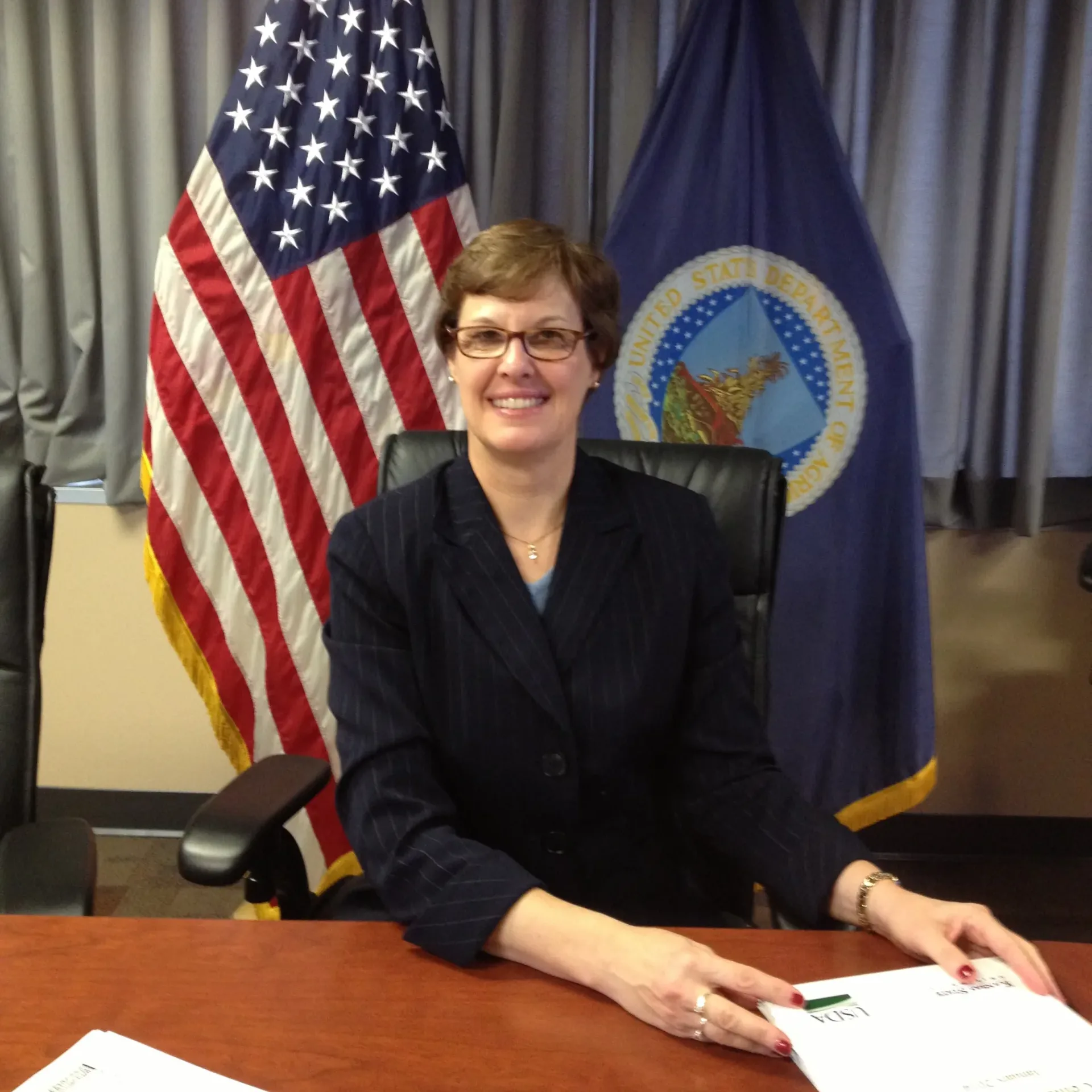 Katie Wilson at a US Senate Hearing.
